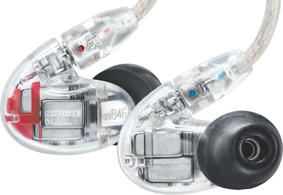 Shure SE846 Shure 4-way in ear monitor