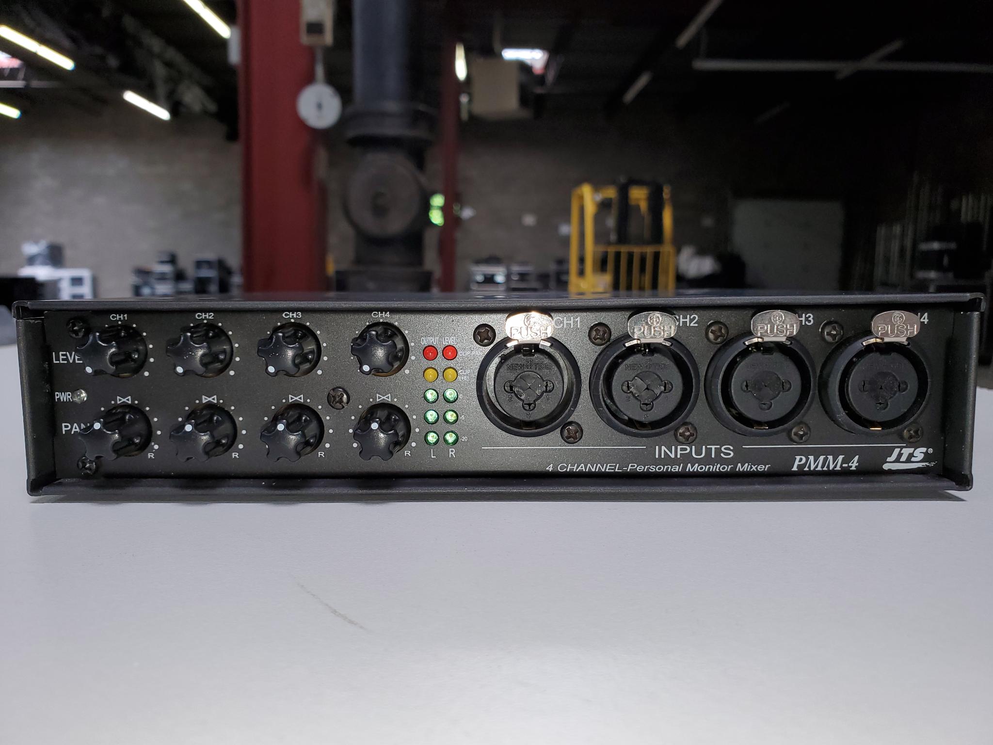 JTS PMM-4 Four Channel Mixer