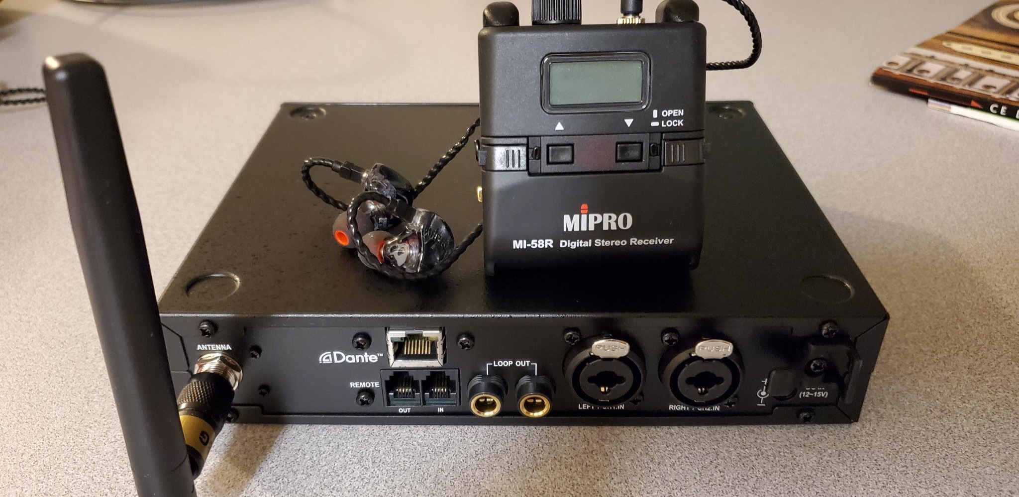 Mipro MI-58 Dante Version $599 and IN STOCK