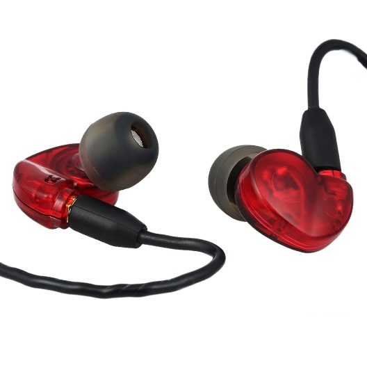 FCS110 RED The FCS110 proprietary dynamic drivers provides crystal-clear sound and enhanced bass with excellent depth and detail resolution. The 110 is like going to a concert and hearing your favorite act (YOU) through a semi full of PA. The sound is full and in your face. Lows are punchy and tight. The mid and upper registers are present warm and smooth.