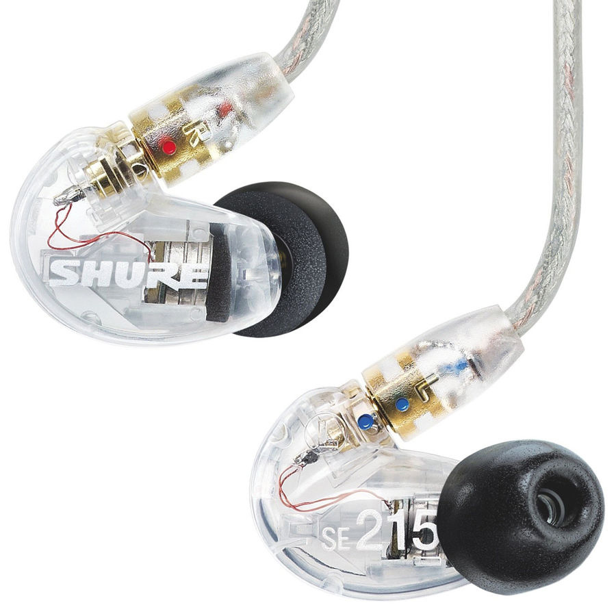 New SHURE SE215 In-Ear Earphones Headphones Earbuds IEM Monitors